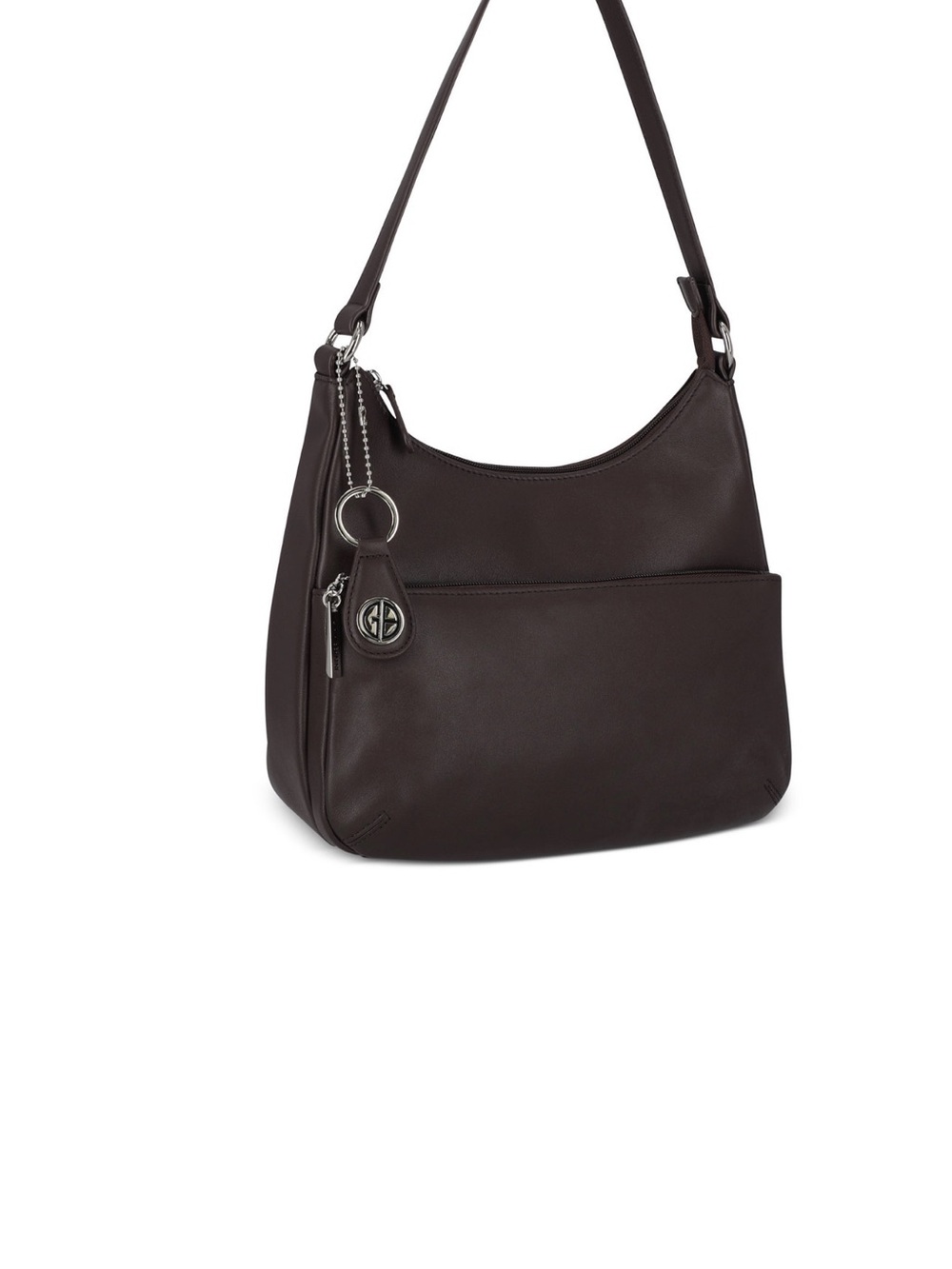 Giani Bernini black Leather Shoulder Bag